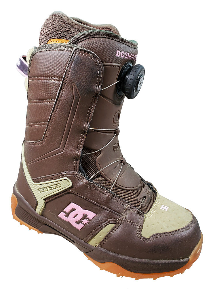 DC Monroe Ladies Boa Blem Snowboard Boots Size 5-Euro 36 Black.