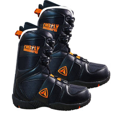 Firefly c32 JRB lace Snowboard Boots Size 3.5 Black- Orange