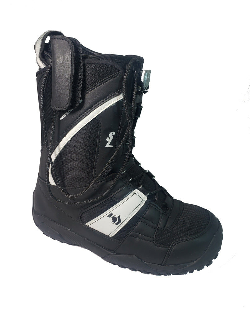 Northwave Freedom Super Lace Snowboard Boots Black , Men size 8