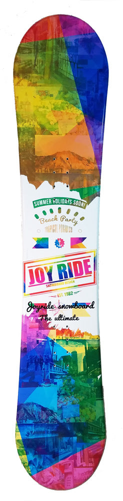 140cm Joyride Beach Party White Flat Rocker Womens Blem Snowboard, Build a Package with Boots and Bindings.