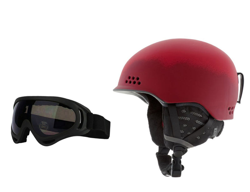 cheap audio snowboard helmets Aleck Snow Series Pro Helmet ABS shell + EPS foam A tough outer shell with an impact K2 Rival Pro AUDIO Helmet