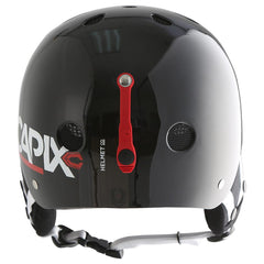 Capix Team Helmet & Goggles Recon Combo Black-Red Snowboard Ski Package XL