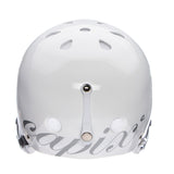 Capix Shorty Helmet White Gray Snowboard Ski Skate OS XS Small 50-54cm