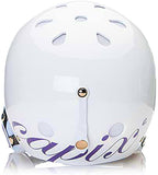Capix Shorty White Purple Helmet & Goggles Recon Combo Snowboard Ski Package Xs Small