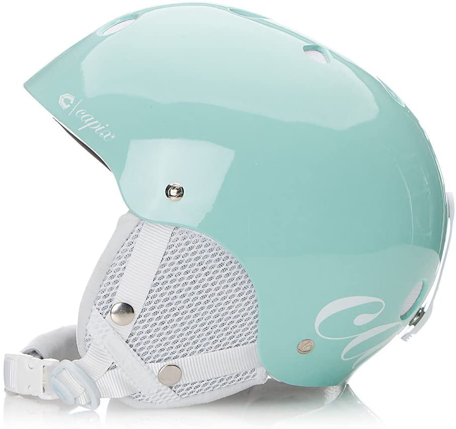 capix goggles Capix Shorty Aqua & White Helmet & Goggles Recon Combo Snowboard Ski P