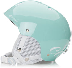 Capix Shorty Helmet Tiffany & White Snowboard Ski Skate OS XS Small 50-54cm