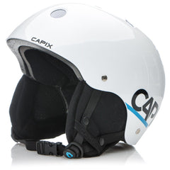 Capix Team Helmet & Goggles Recon Combo White Gloss Snowboard Ski Package L or XL