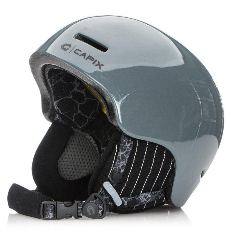 capix goggles Capix Supreme Helmet & Goggles Recon Combo Gray Black Snowboard Ski Pa