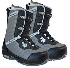 Northwave Devine Lace Snowboard Boots Black Gray Kids Size 5.5