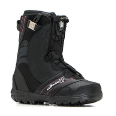 Northwave Dahlia SL Speed Lace Snowboard Boots Black Pink Womens 5.5  6 Euro 36