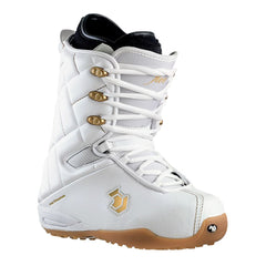 Northwave Five Snowboard Boots White Gold Mens Size 8.5