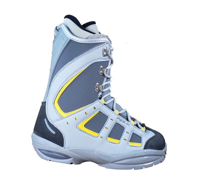 Northwave Impact Snowboard Boots Gray Lt. Gray Yellow Kids 5.5
