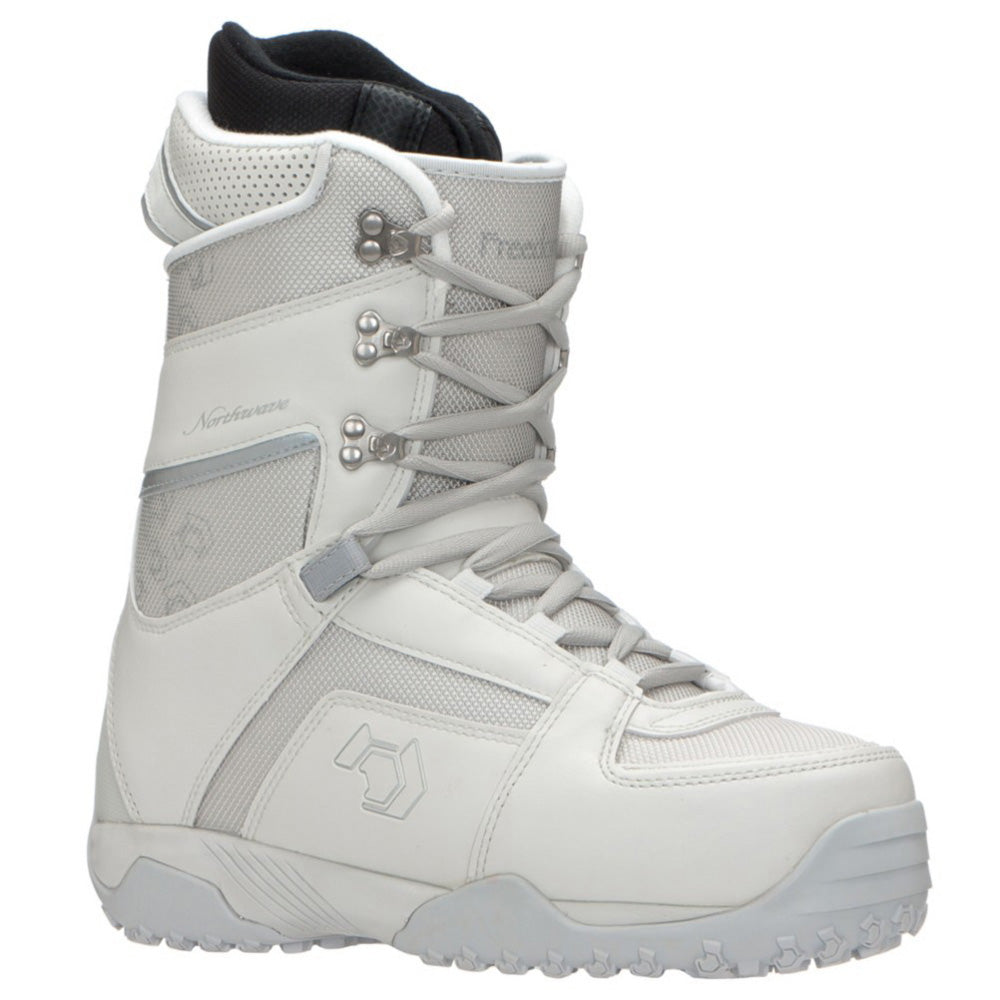 Northwave Freedom Snowboard Boots Off White Silver Mens 8.5