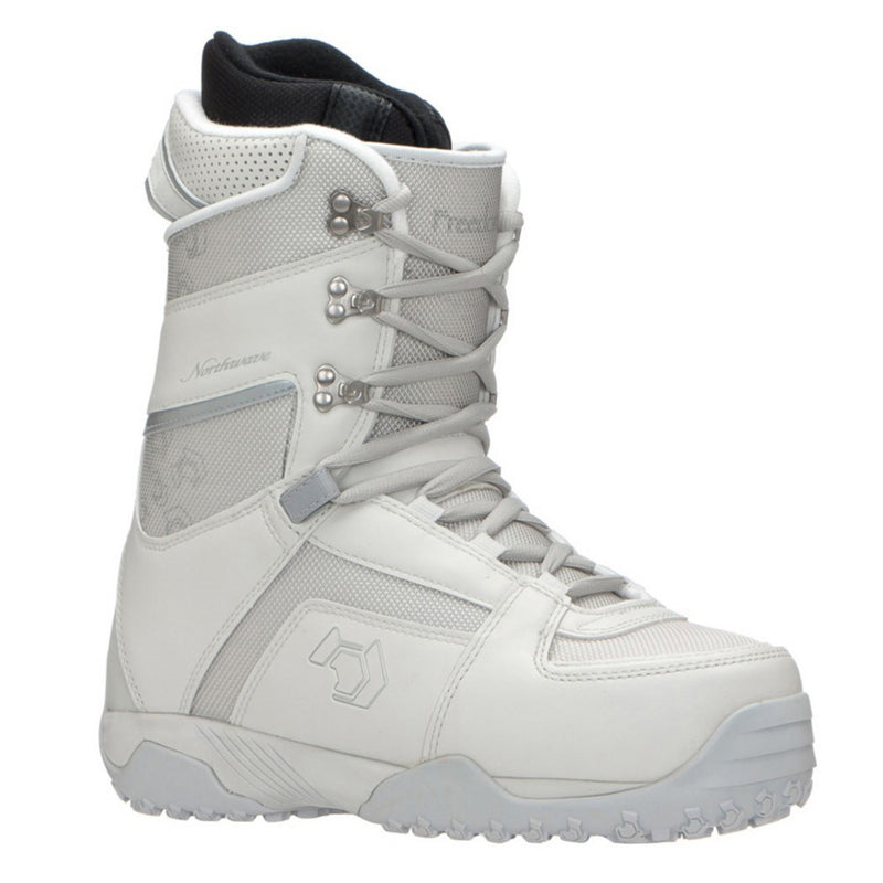 Northwave Freedom Snowboard Boots Off White Silver Womens 4.5 5 Euro 35