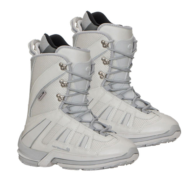 Northwave Freedom Snowboard Boots Blem Light Gray, Women Size 6.5 MP 23.5
