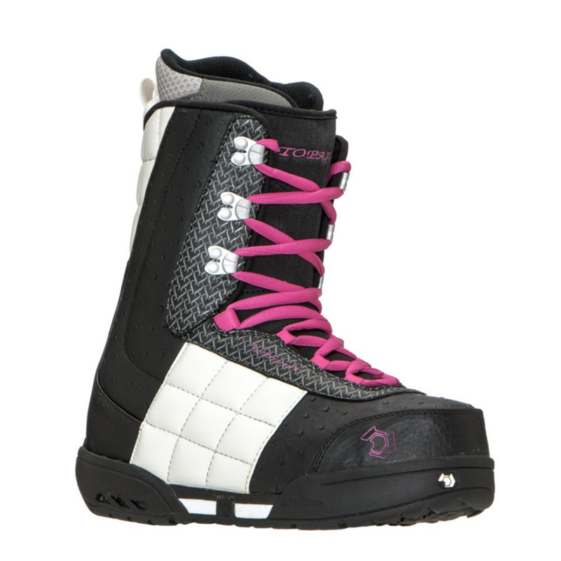 Northwave Topaz Snowboard Boots Black White, Girls 4.5-5 Euro 37.5 USM5
