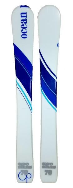 70cm Eco OP Jr. Blem Skis, Ski Blades, Ski Board.