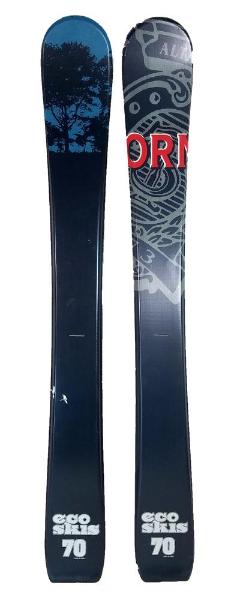 70cm Eco Rouki Mix Jr. Blem Skis, Ski Blades, Ski Board.