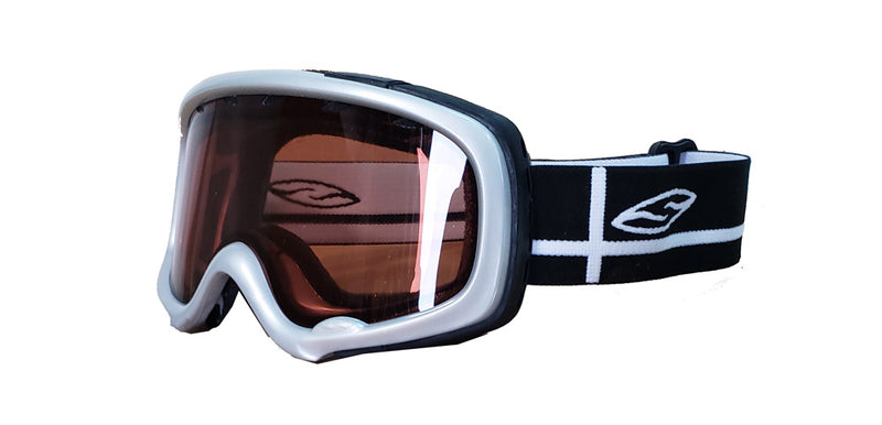 Smith Gambler Pro Snowboard Ski Goggles Silver Junior Series