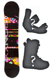139cm Sionyx Flowers Black Camber Womens - Girls Blem Snowboard, or Build a Package with Boots and Bindings.