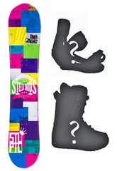 144cm Stella Patch Blem Womens Snowboard Build a Package with Boots and Bindings.