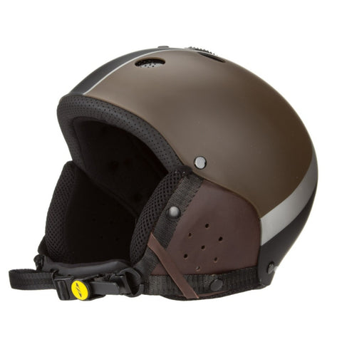 SwissBrand CP Blow Adjustable Snowboard Ski Helmet Brown Black S M L XL