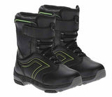 Symbolic Grom Kids Velcro Rapid-Lace Snowboard Boots Size c12 c13 1 2  4 5 6 Black