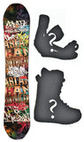 138cm ACC Casino Rocker Snowboard, Build a Package with Boots and Bindings.