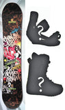 152cm ACC Rize Camber Snowboard, Build a Package with Boots and Bindings.