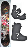 140cm ACC Rize Camber Snowboard, Build a Package with Boots and Bindings.