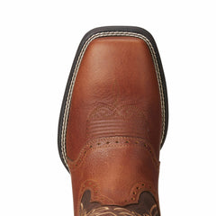 $180 Ariat Sport Sidewinder Cowboy Boots Men 9.5 EE Wide AR219 Work Square Toe
