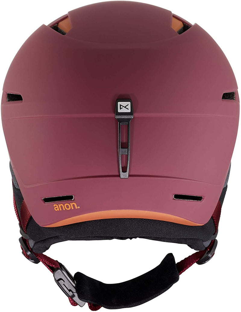 $150 Burton Anon Invert S Small 52-55cm Ski Snowboard Maroon Helmet AR376 NEW