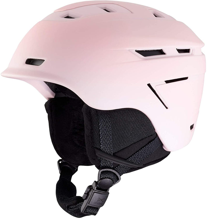 $150 Burton ANON Omega Helmet Women S Light Pink Boa Ski Snowboard Helmet AR378