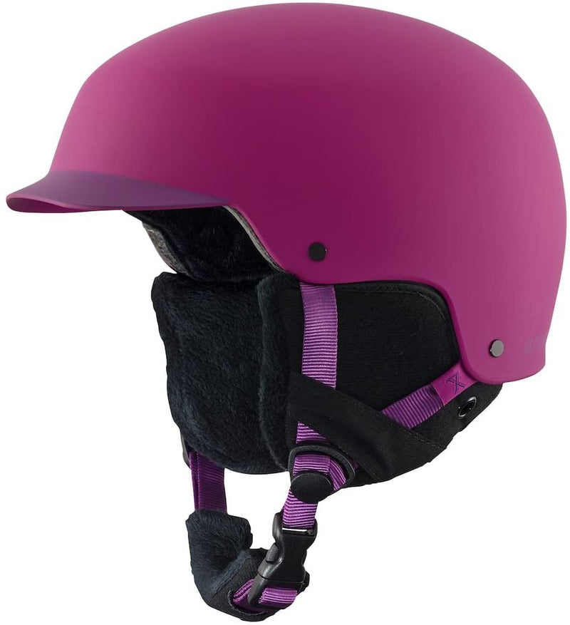$200 Burton ANON Aera Helmet Women 55-57cm S Purple Ski Snowboard Helmet AR379