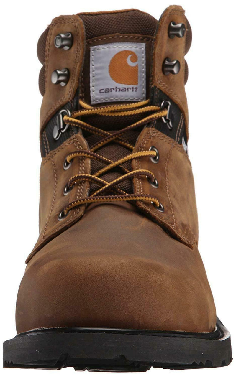 $170 Carhartt Men's 13 Traditional 6" Work Safety-Toe NWP Work Boots Brown ar401