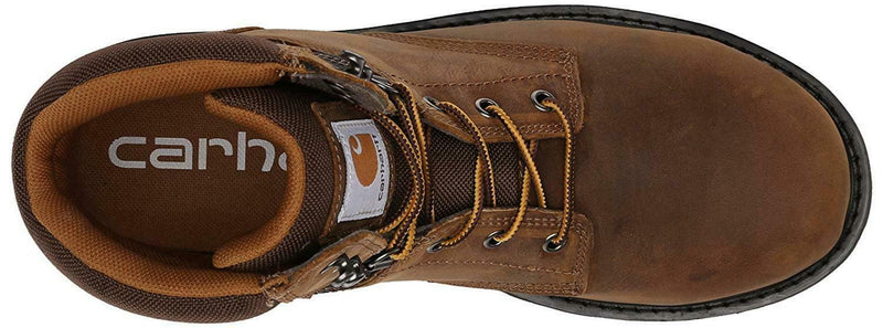 $170 Carhartt Men's 13 Traditional 6" Work Safety-Toe NWP Work Boots Brown ar401