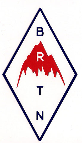 Burton Snowboard Sticker Concord Diamond BRTN 6"x3" #12