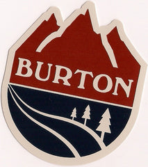 Burton Snowboard Sticker Nugget Snowboarding 3.5