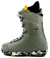 Burton Boxer Snowboard Boots Gray Size Mens 8.5 or women 9.5