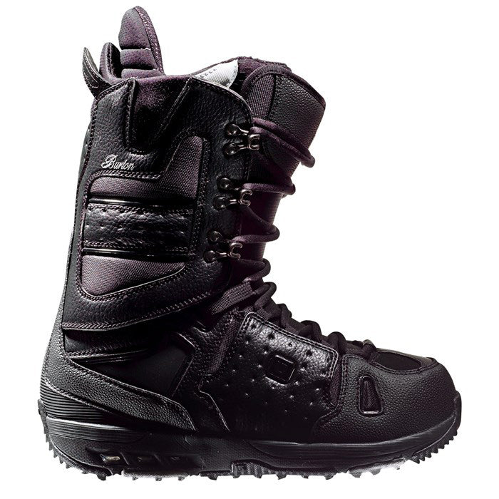 Burton Hail Black Used Snowboard Boots Mens 10.5