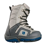Burton Moto Kids Youth Junior USED Snowboard Boots Size 1 Gray