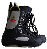 Burton Progression Black Red Gray Mens USED Snowboard Boots 7.5