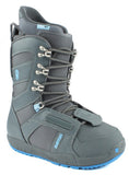 Burton Progression Dark Gray/Sky Womens Used Snowboard Boots 7.5