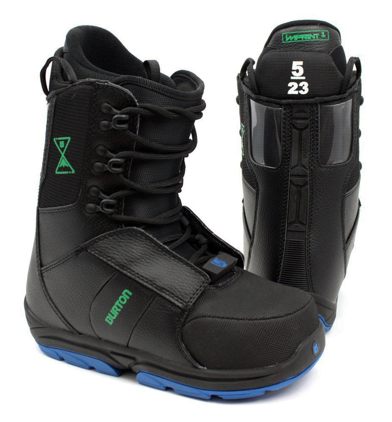 Burton Progression Youth Kids USED Snowboard Boots Size 6 Black