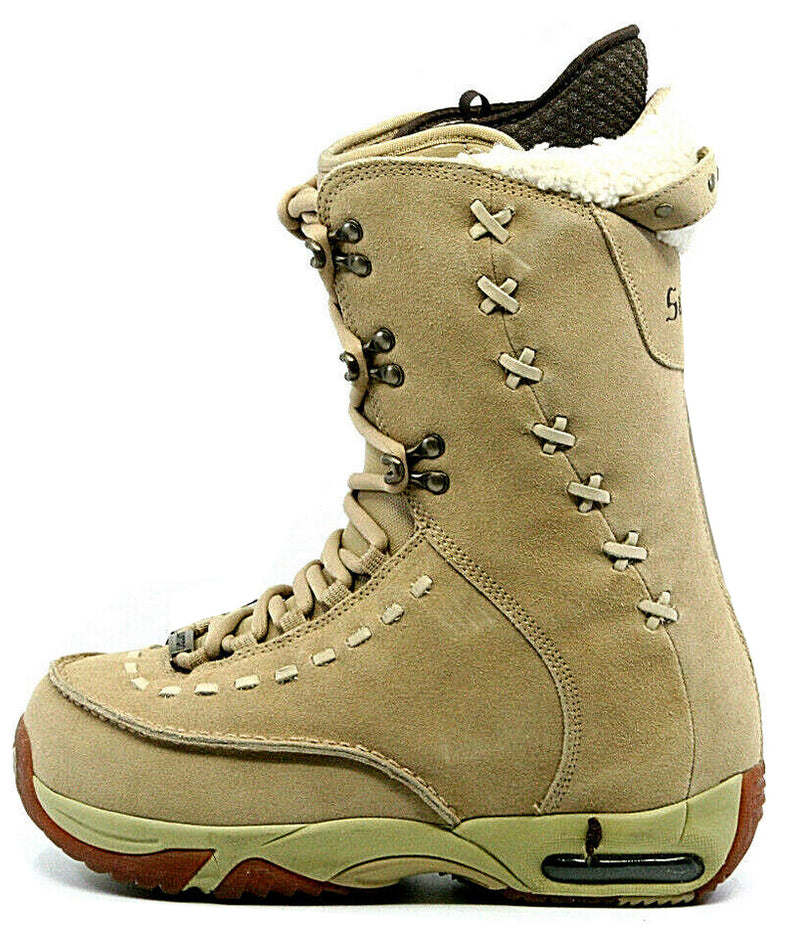 burton freestyle snowboard boots tan Burton Sabbath Mens Snowboard Boots Size Men 8.5 or Women 9.5 Tan Last