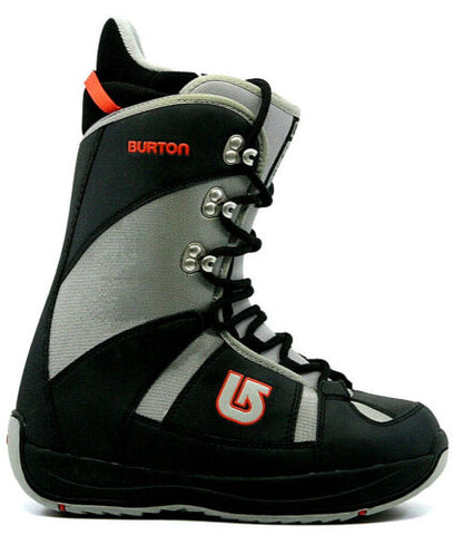Burton Tribute Black Red Snowboard Boots Size Mens 7 or women 8