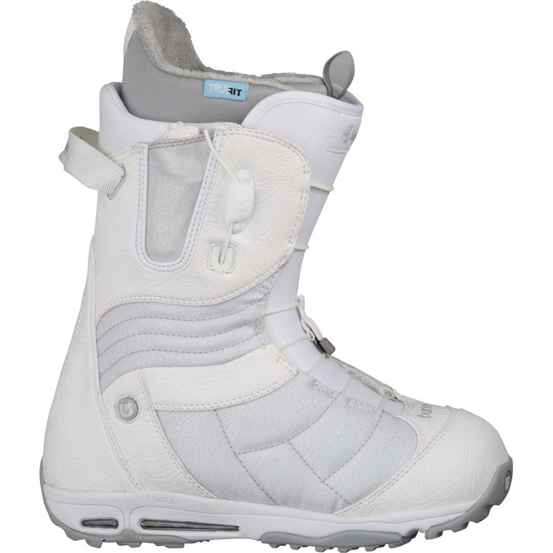 Burton Emerald Used White Snowboard Boots Women's 7