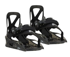 burton grom snowboard bindings Kids' Black / M the Burton Grom Snowboard Bindings are made for the littlest shredders on the mountain 2024 Burton Kids Step On