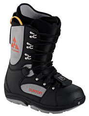 Burton Progression Black Gray Mens Used Snowboard Boots 7, 8