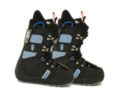 Burton Progression Black/Sky Used Snowboard Boots Womens 5.5 or Kids 4 jb2